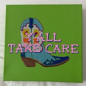 Colorful Boot Canvas Art